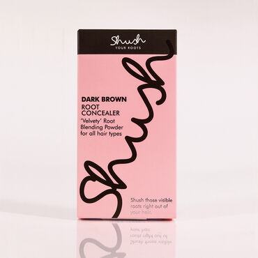 Shush Root Concealer Velvety Root Blending Powder - Dark Brown 3g
