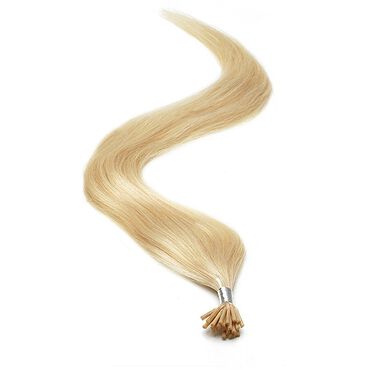 American Pride I-TIP Human Hair Extensions 18 Inch - 613 Starlight Blonde