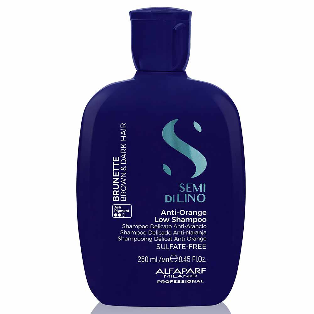 Alfaparf Milano Semi Di Lino Brunette Anti-Orange Low Shampoo 250ml