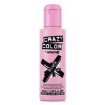 Crazy Color Semi Permanent Hair Colour Cream - Black 100ml
