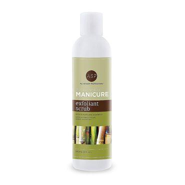 ASP Naturals Manicure Sugarcane and Bamboo Micro Exfoliant Scrub 236ml