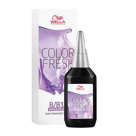 Wella Professionals Colour Fresh Semi Permanent Hair Colour - 8/81 Light Pearl Ash Blonde 75ml