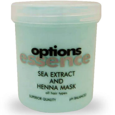 Options Essence Sea Extract and Henna Mask 250ml