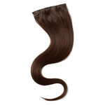 Wildest Dreams 100% Human Hair Clip-In Extensions, Single Weft, 24 inch/32g - 4B Tobacco