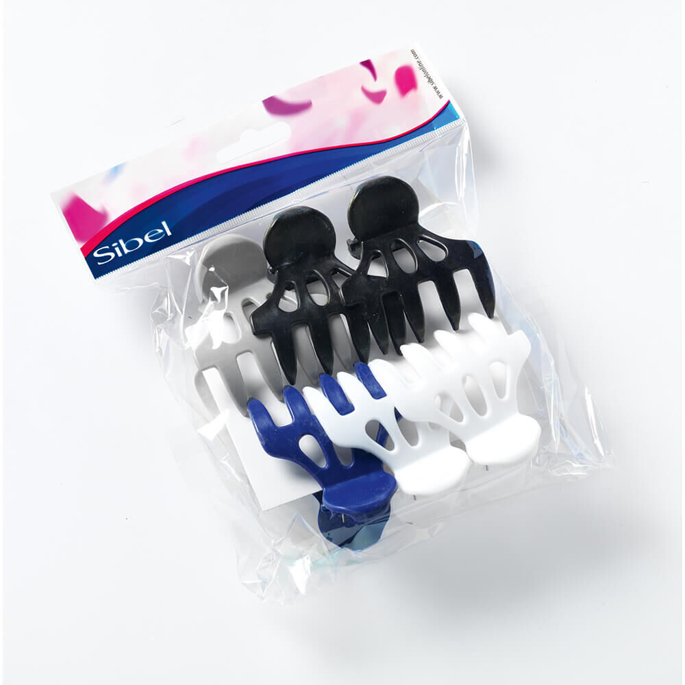 Sibel Heated Roller Clamps Pack of 6 Hair Rollers Sally Beauty