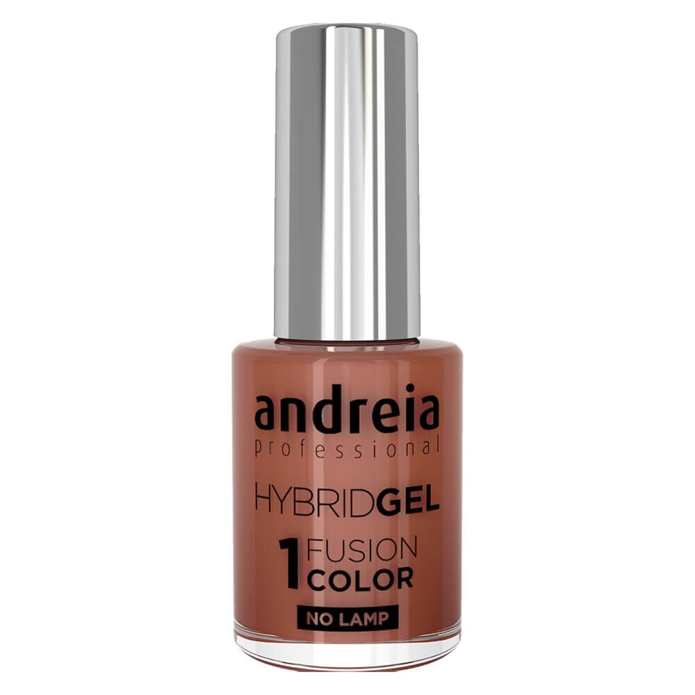 Andreia Professional Hybrid Gel Nail Polish - Fusion Color H77 Milk Chocolate, 10.5ml