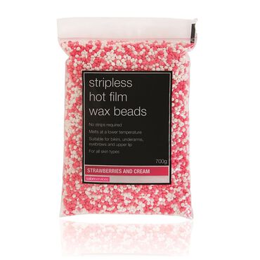 Salon Services Stripless Hot Film Wax Beads - Strawberry and Cream 700g