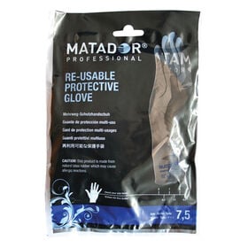 Matador Reusable Protective Gloves, 7.5", 1 Pair