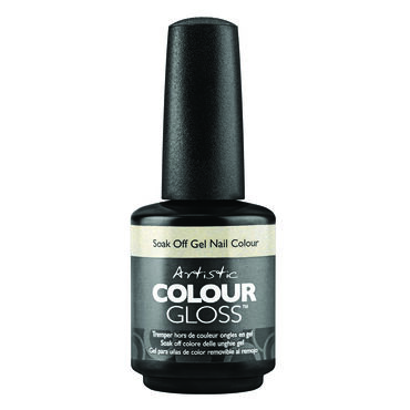 Artistic Colour Gloss Mud, Sweat & Tears Collection Gel Polish Game Face Gold 15ml