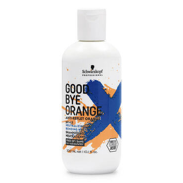 Schwarzkopf Professional Goodbye Orange Neutralizing Bonding Wash Shampoo 300ml
