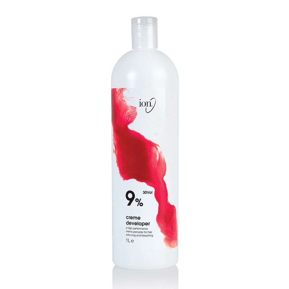 Ion Peroxide Creme Developer 9 30 Vol 1 Litre Bleach Peroxide Developers Sally Beauty