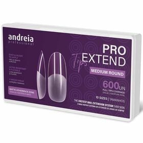 Andreia Professional Pro Extend Tips Medium Round