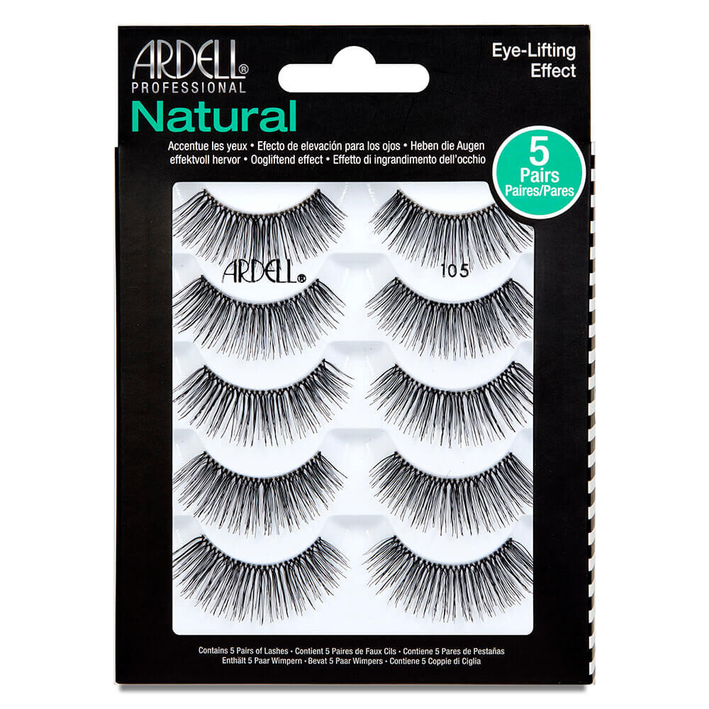 Ardell Natural 105 Strip Lashes Pack of 5 Strip Eyelashes