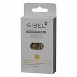Sibel Metal Straight Bobby Pins 60mm, Blonde, Pack of 50