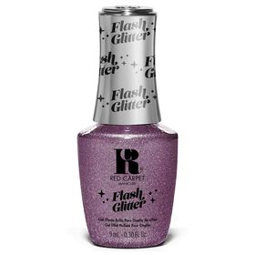 Red Carpet Manicure Flash Glitter Hema Free Gel Polish - Give Me Glitz 9ml