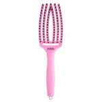 Olivia Garden Think Pink Fingerbrush Boar & Nylon - Pink Tokyo