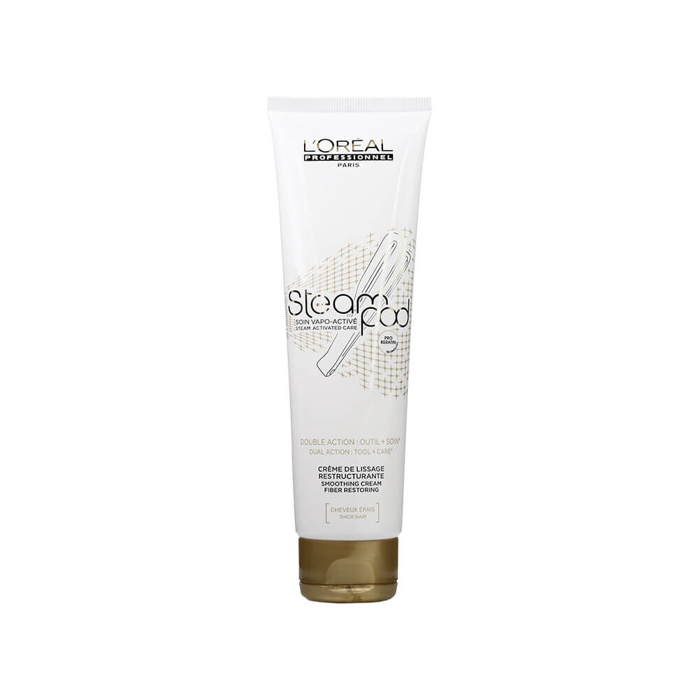 loreal steampod cream thick hair