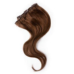 Wildest Dreams Clip In Full Head Human Hair Extension 18 Inch - 3 Chocolate Brown