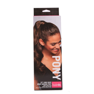 Hairdo 23" Long Wave Wrap Around Pony hair piece R14/88H/ Golden Wheat