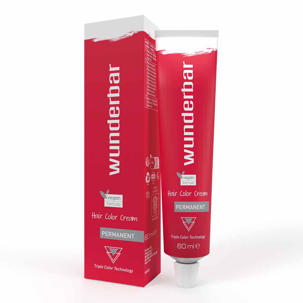 Wunderbar Permanent Hair Color Cream 8/7 60ml
