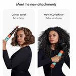 Dyson Airwrap i.d.™ Multi-styler and Dryer, Curly+Coily Hair - Ceramic Patina and Topaz
