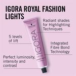 Schwarzkopf Professional Igora Royal Fashion Lights Permanent Hair Colour - L-89 Highlights Red Violet 60ml