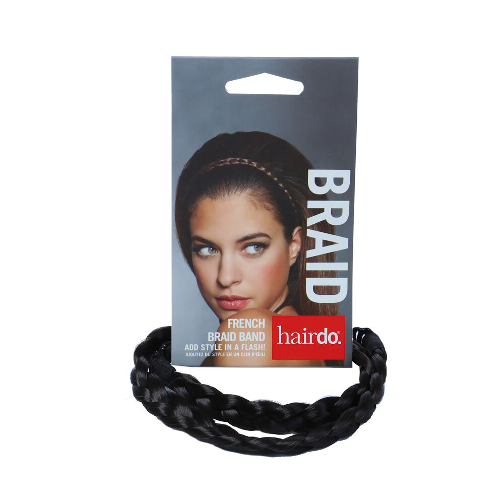 Hairdo French Braid Band Clip-In Hair Piece R4/ Midnight Brown