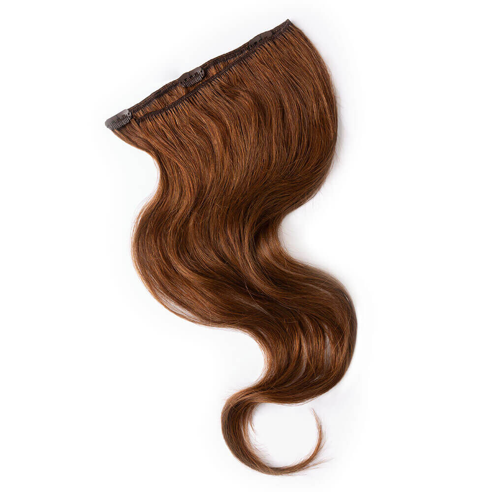 Wildest Dreams Clip In Half Head Human Hair Extension 18 Inch 4 Mocha