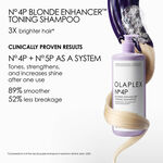 Olaplex No.4P Blonde Enhancer Toning Shampoo 1000ml