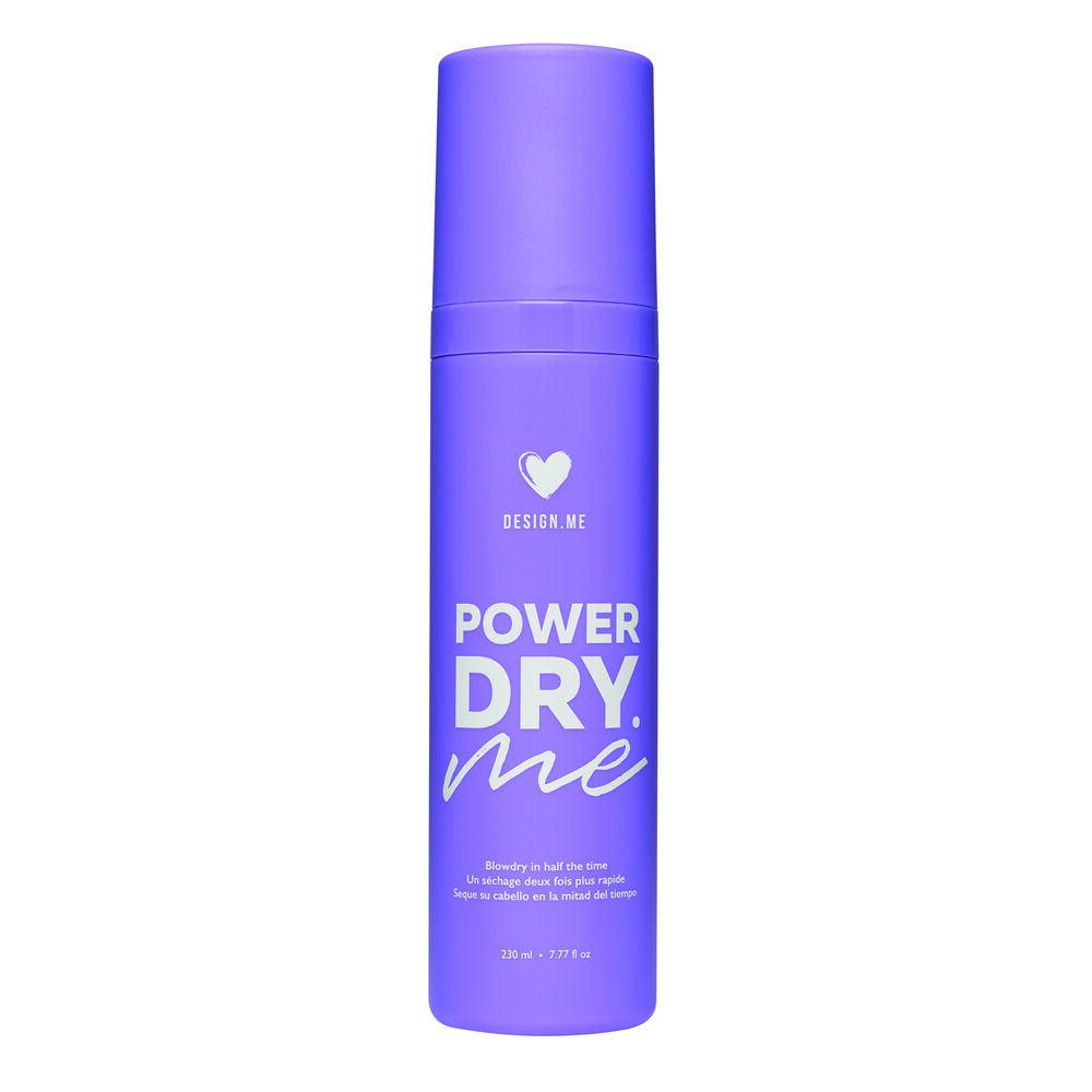 design me powerdry me hair blowdry mist 100ml blow dry heat protection sally beauty