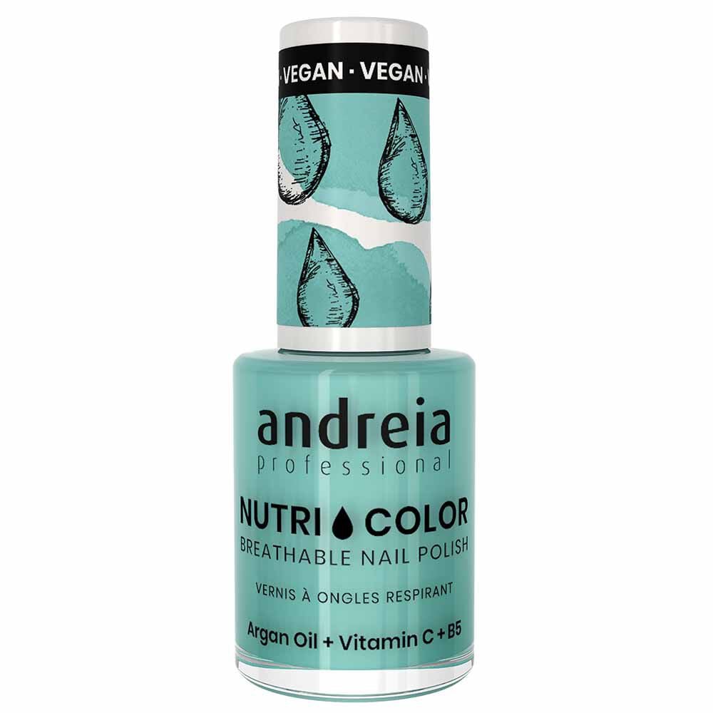 Andreia Professional Nutri Color NC 33 Light Mint - Nail Polish, 10.5ml