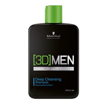 Schwarzkopf Professional 3D Men Deep Cleansing Shampoo 250ml