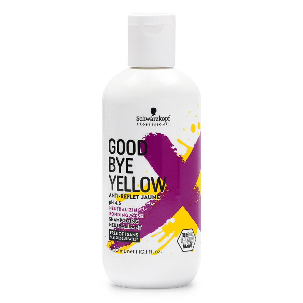 Schwarzkopf Professional Goodbye Yellow Neutralizing Bonding Wash Shampoo 300ml