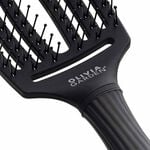 Olivia Garden Care Ionic Fingerbrush Hairbrush - Black
