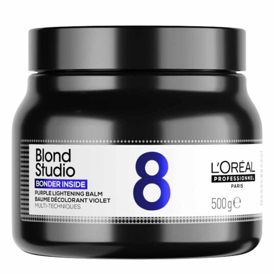 L&rsquo;Oreal Professionnel Blond Studio 8 Purple Lightening Balm 500g