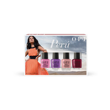 OPI Peru 2018 Lacquer Mini 4 Pack 4 x 3.75ml