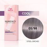 Wella Professionals Shinefinity Zero Lift Glaze - 05/98 Cool Steel Orchid 60ml