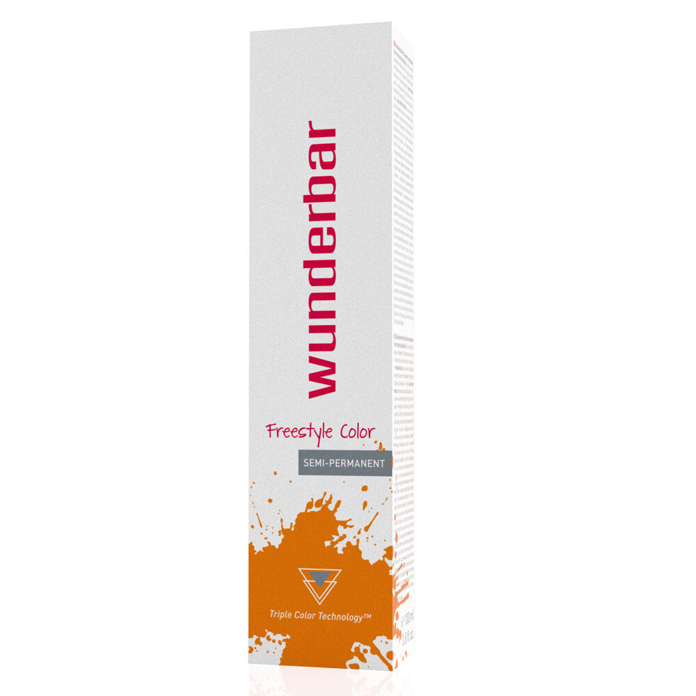 Wunderbar Freestyle Color Semi-Permanent Hair Colour - Orange 100ml