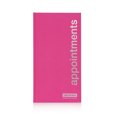 Salon Services Appointment Book - Pink