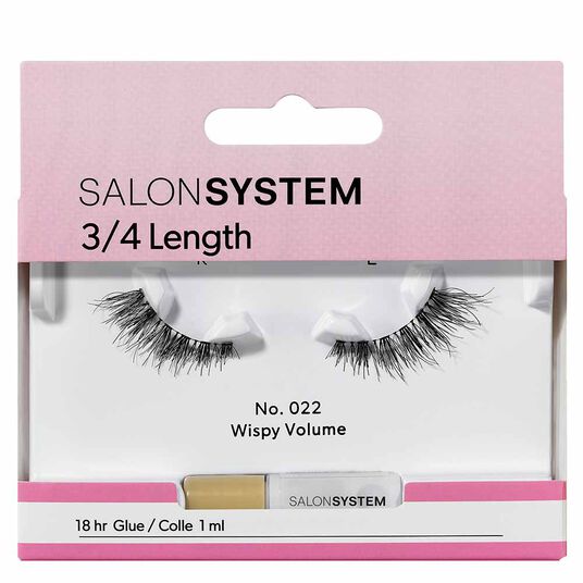 Salon System Strip Lash 022 3/4 Length