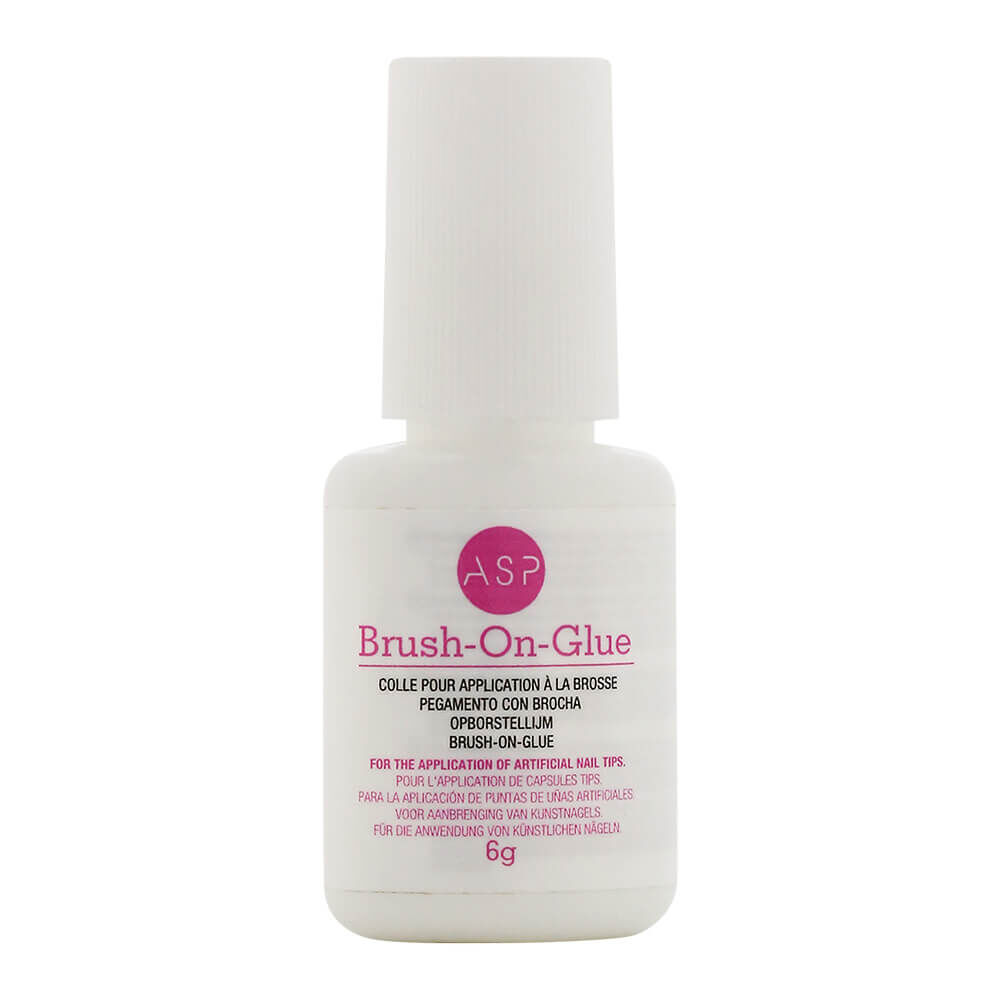 ASP Brush On Glue Clear Nail Salon Supplies & Nail Polish Salon