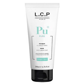 L.C.P Professionnel Paris Pure Rinse-Off Mask with Green Clay 200ml