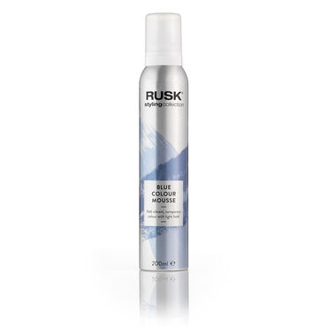 Rusk Styling Collection Colour Mousse Blue 200ml Clearance