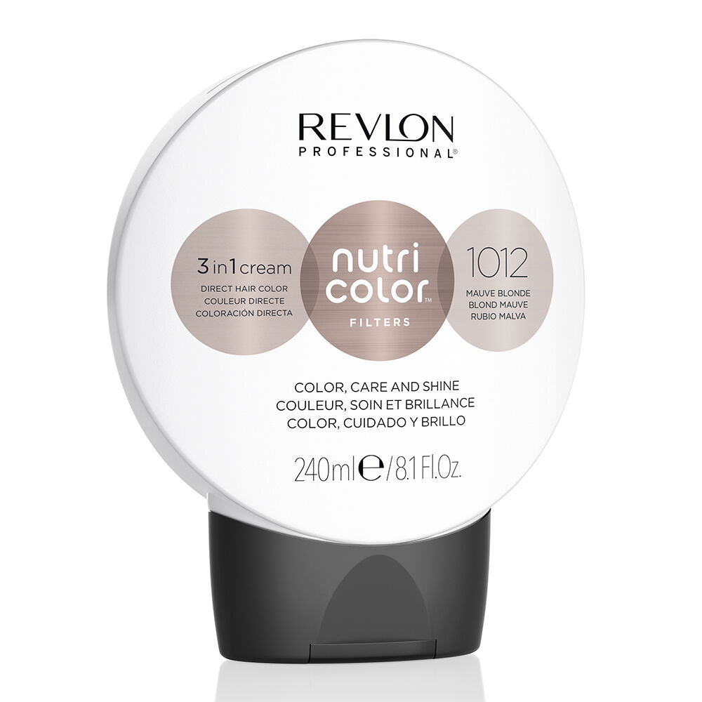 Revlon Nutri Color Filters Direct Semi-Permanent Hair Colour Mask - 1012 Mauve Blonde 240ml