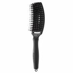 Olivia Garden Care Ionic Fingerbrush Hair Brush - Medium Black