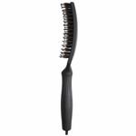 Olivia Garden Care Ionic Fingerbrush Hair Brush - Medium Black