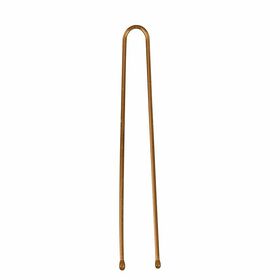 Sibel Metal Straight Bobby Pins 60mm, Brown, Pack of 500