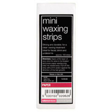 Salon Services Mini Wax Strips 100 Pack