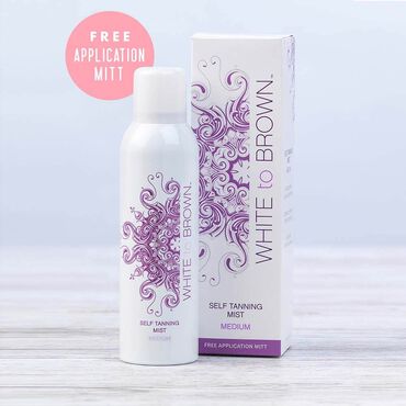 WHITE to BROWN Self Tanning Mist Medium 200ml