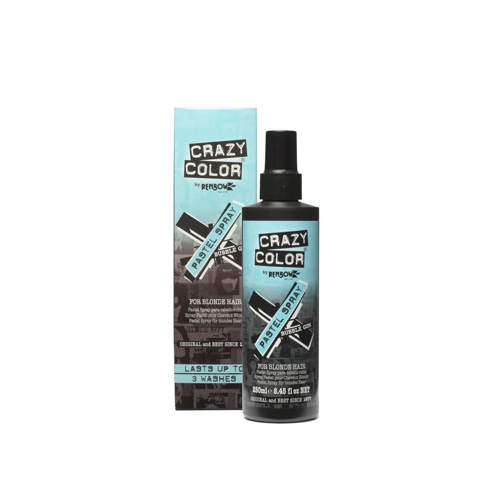 Crazy Color Pastel Spray Temporary Hair Colour - Bubblegum 250ml